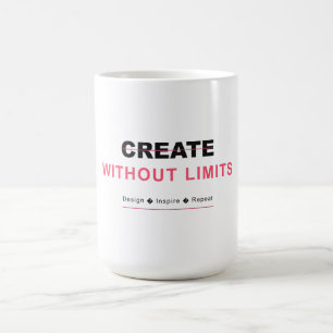 Entwirf ohne Grenzen Design inspiriert wiederholen Kaffeetasse
