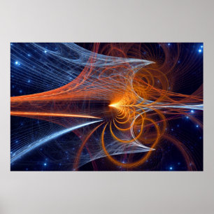 Entwirren der Geheimnisse des Universums Poster