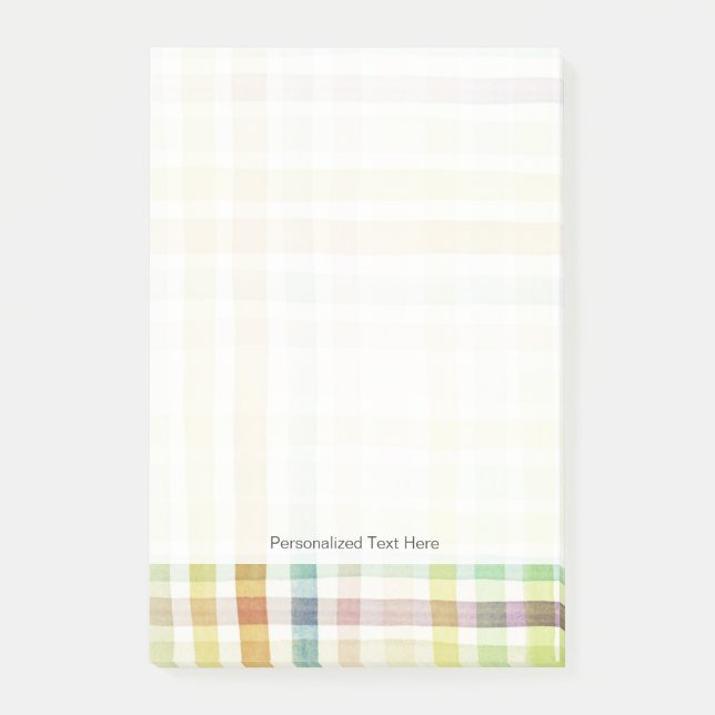 Entworfen Aquarellkunst Hintergrund, Textur 2 Post-it Klebezettel (Vorderseite)