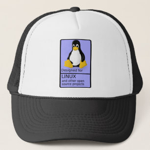 Entworfen für Linux Truckerkappe
