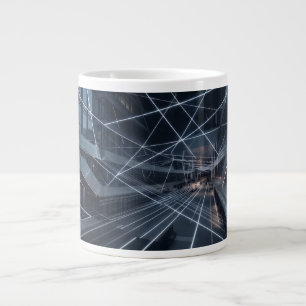 Entworfen Jumbo-Tasse