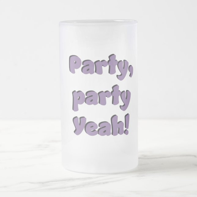 entworfen mattglas bierglas (Mittel)