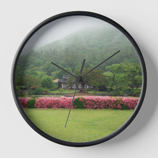 Entworfen mit einem Foto von Südkorea, Black W Uhr
