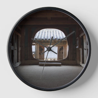 Entworfen mit einem Foto von Südkorea, Black W Uhr