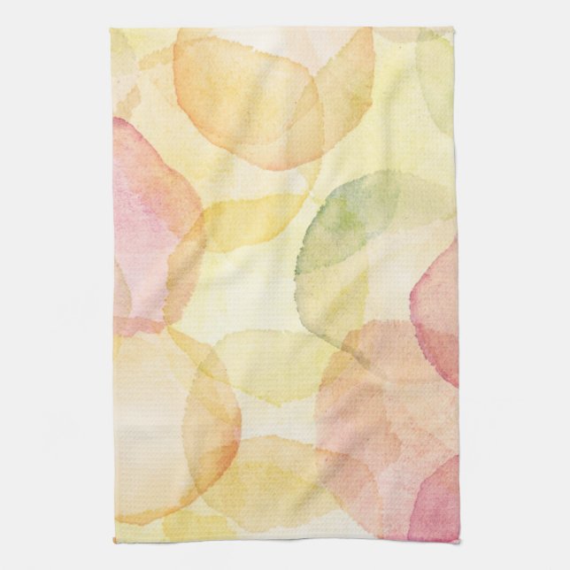 Entworfener abstrakter Hintergrund mit Watercolor Küchentuch (Vertikal)