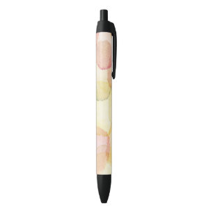 Entworfener abstrakter Hintergrund mit Watercolor Kugelschreiber