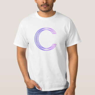 Entwurf: Buchstabe "C", Designnummer 2. T-Shirt