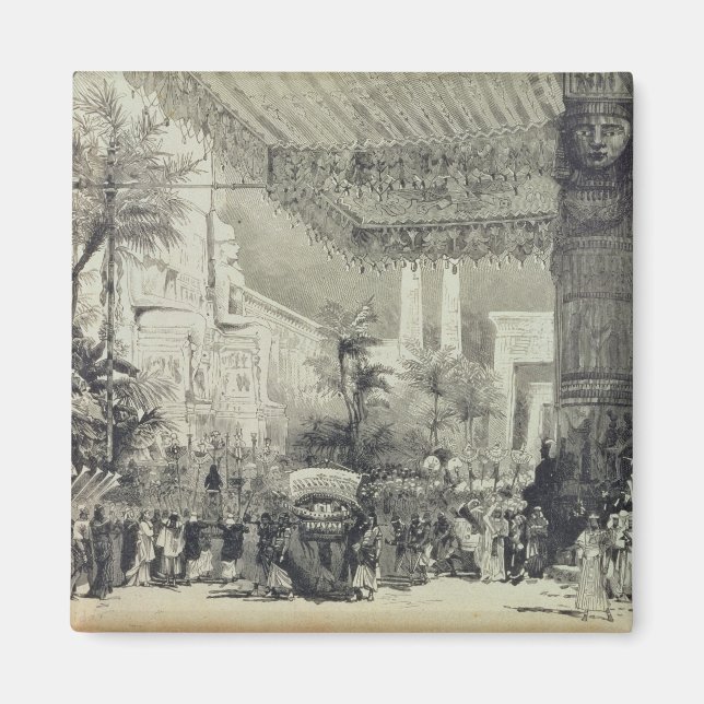 Entwurf der Bühne für den endgültigen Rechtsakt Magnet (Vorne)