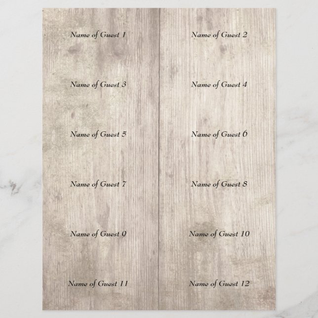 Entwurf der Einrichtung für 12 "auskutbare" Platzk (Vorderseite)