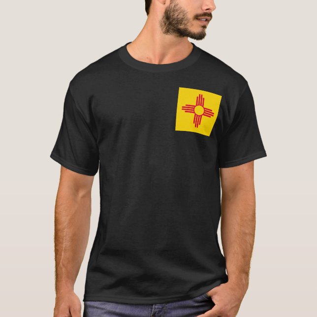 Entwurf der Fahne des Staates Mexiko T-Shirt (Vorderseite)