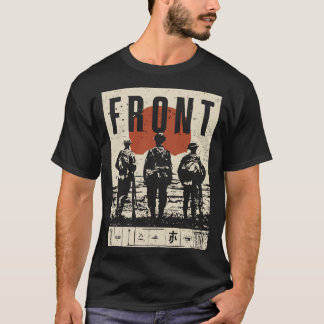 Entwurf der Frontline-Bruderschaft von Soldaten T-Shirt