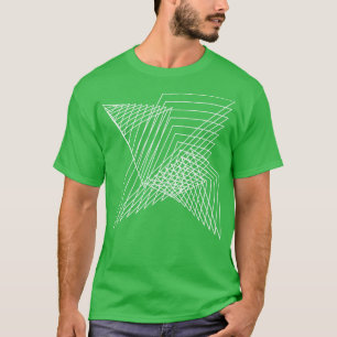 Entwurf der geometrischen Linien 5 T-Shirt
