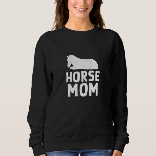 Entwurf der Mama für Hauspferde Sweatshirt