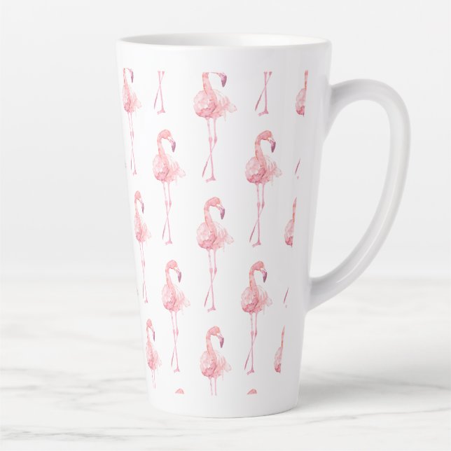 Entwurf der Serie "Tender Flamingo" 2 Milchtasse (Rechts)