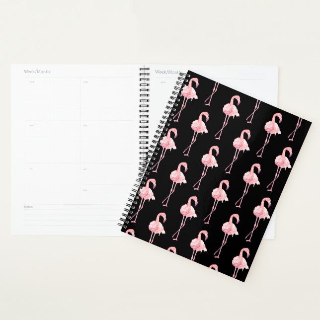Entwurf der Serie "Tender Flamingo" 2 Planer (Anzeige)