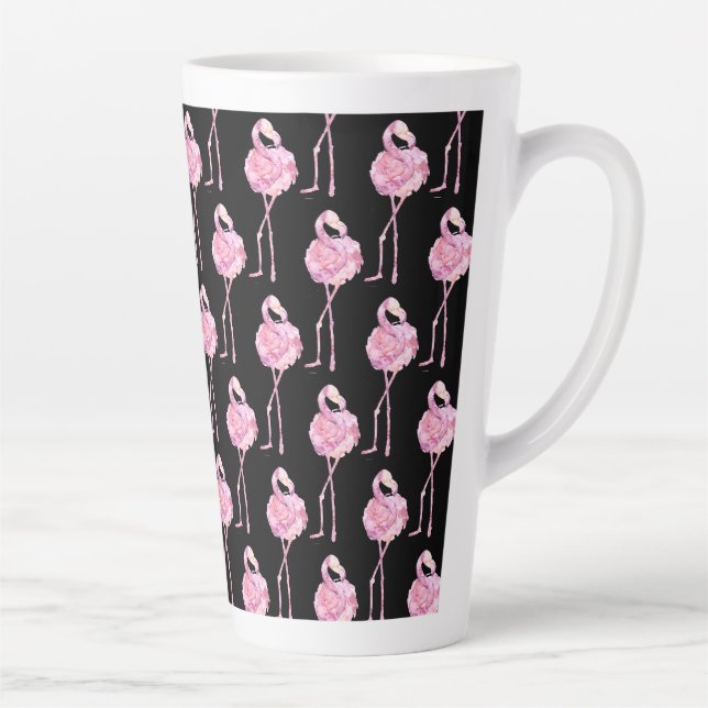 Entwurf der Serie "Tender Flamingo" 3 Milchtasse (Rechts)