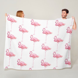Entwurf der Serie "Zender Flamingo" 1 Fleecedecke