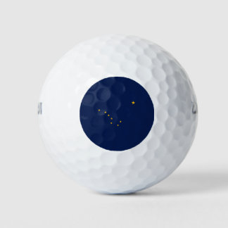 Entwurf der Staatsflagge Alaska Golfball