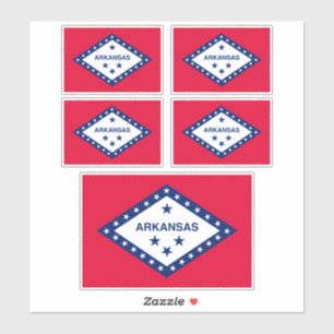 Entwurf der Staatsflagge Aufkleber