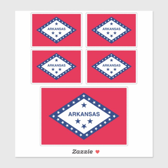 Entwurf der Staatsflagge Aufkleber (Blatt)