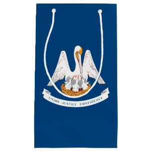 Entwurf der Staatsflagge in Louisiana Kleine Geschenktüte