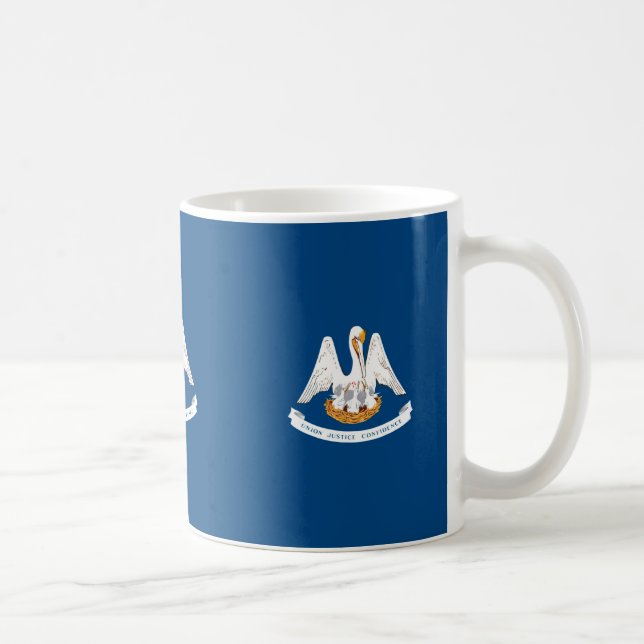 Entwurf der Staatsflagge in Louisiana Tasse (Rechts)