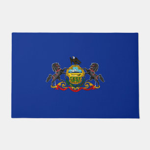 Entwurf der Staatsflagge Pennsylvania Fußmatte