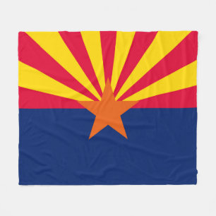 Entwurf der Staatsflagge von Arizona Fleecedecke