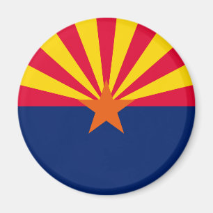 Entwurf der Staatsflagge von Arizona Magnet
