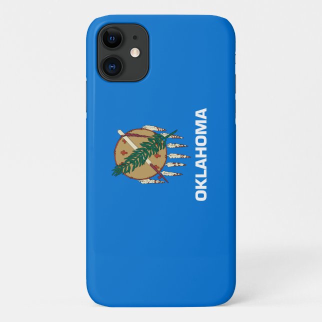 Entwurf der Staatsflagge von Oklahoma Case-Mate iPhone Hülle (Rückseite)