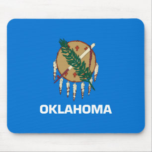 Entwurf der Staatsflagge von Oklahoma Mousepad