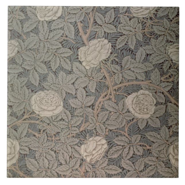 Entwurf der Tapete "Rose-90" Fliese (Vorderseite)