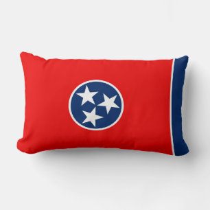 Entwurf der Tennessee-Staatsflagge Lendenkissen