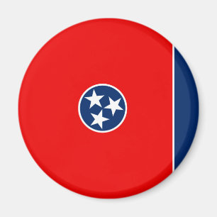 Entwurf der Tennessee-Staatsflagge Magnet