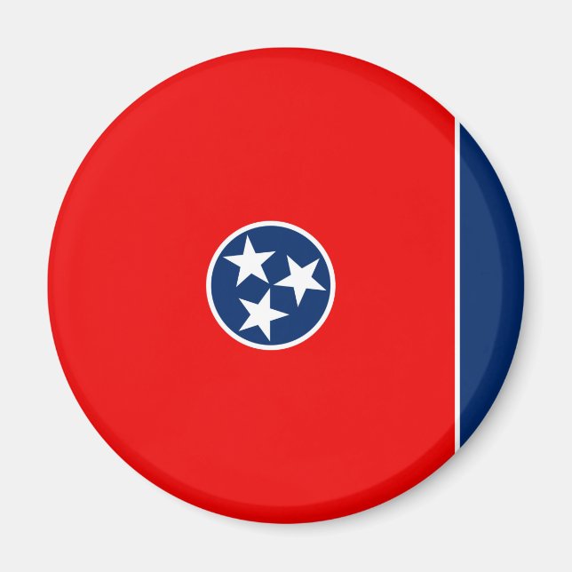 Entwurf der Tennessee-Staatsflagge Magnet (Vorne)