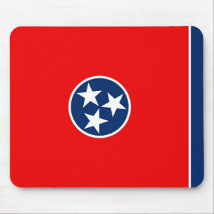 Entwurf der Tennessee-Staatsflagge Mousepad