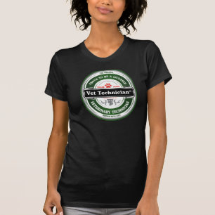 Entwurf der Tierarzt-Technologie Freitag Abend T-Shirt