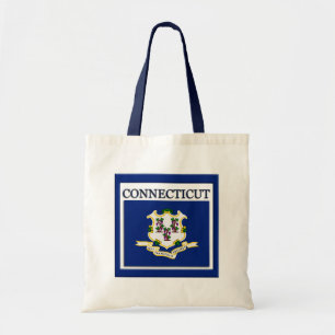 Entwurf des Conneticut State Flag Design Budget Ca Tragetasche