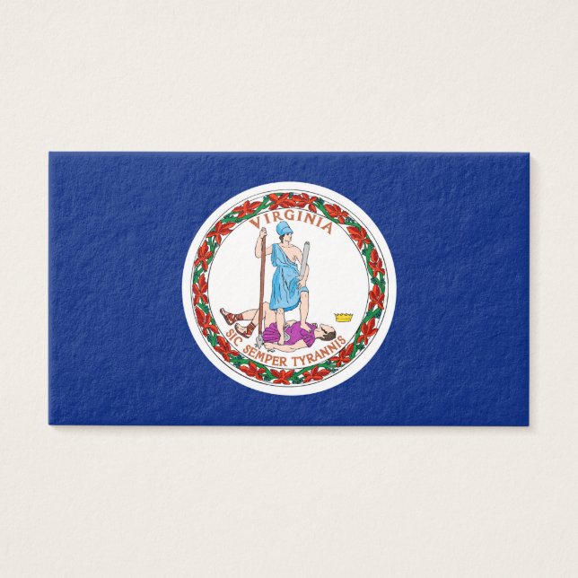 Entwurf des Flaggenstaates Virginia (Vorderseite)