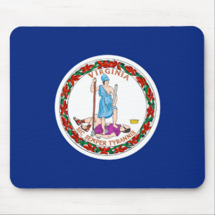 Entwurf des Flaggenstaates Virginia Mousepad