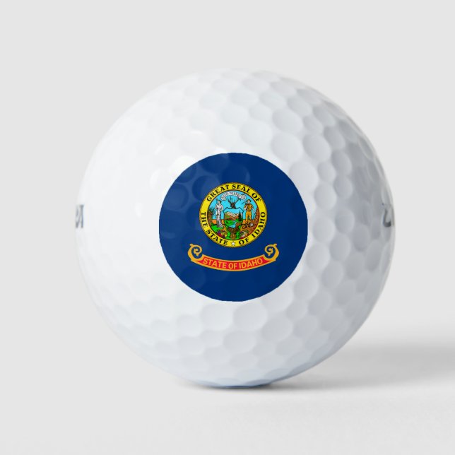 Entwurf des Flaggenstaates von Idaho Golfball (Vorderseite)
