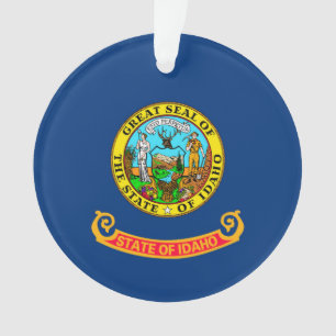 Entwurf des Flaggenstaates von Idaho Ornament