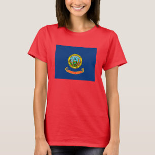 Entwurf des Flaggenstaates von Idaho T-Shirt