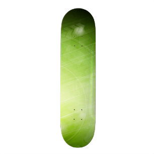 Entwurf des grünen Lichtes in der High-Techen Art Skateboard