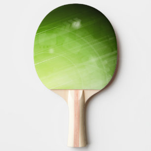 Entwurf des grünen Lichtes in der High-Techen Art Tischtennis Schläger