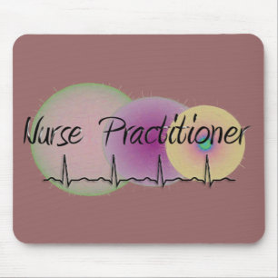Entwurf des Krankenschwester-Praktiker-QRS Mousepad
