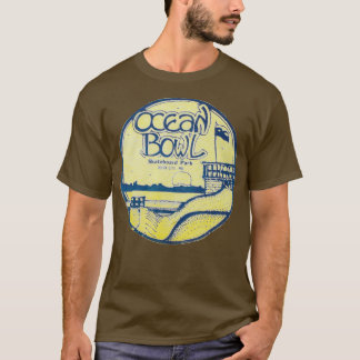 Entwurf des Ocean Bowl Skateboard Parks T-Shirt