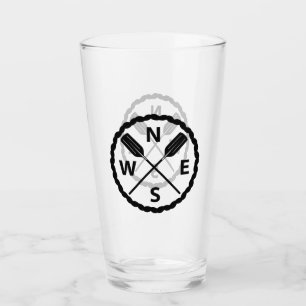 Entwurf des PaddelExplorers - Glascup Glas