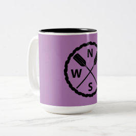 Entwurf des PaddelExplorers - Zwei-Tone-Tasse Zweifarbige Tasse