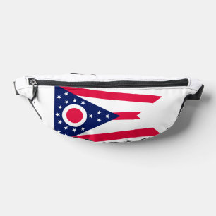 Entwurf des Staatsflagges Ohio Bauchtasche